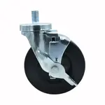 BK Resources 5SBR-5ST-HR-TLB Hard Rubber Wheel