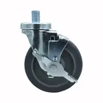 BK Resources 5SBR-6ST-GR-TLB Rubber Wheel