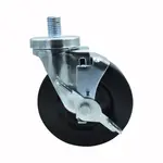 BK Resources 5SBR-6ST-HR-TLB Hard Rubber Wheel