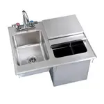 BK Resources BK-DIBHL-2118-P-G Drop-In Ice Bin