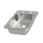 BK Resources BK-DIS-1014-5D Compartment Drop-In Sink /