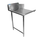 BK Resources BKCDT-48-L-SS Clean Dishtable