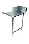 BK Resources BKCDT6-36-R-SS Heavy Duty Clean Dishtable