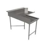 BK Resources BKCDT6-C6096L Clean Dishtable