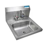 BK Resources BKHS-D-1410-P-G Hand Sink