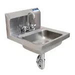 BK Resources BKHS-D-1410-PT-G Hand Sink