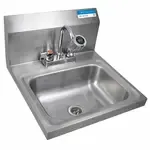BK Resources BKHS-D-1410-STPG Hand Sink with Sanitimer Handwashing Timer