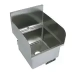 BK Resources BKHS-D-1616-SS Hand Sink