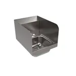 BK Resources BKHS-D-SS-1-SS Space Saver Hand Sink with Side Splashes