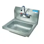 BK Resources BKHS-W-1410-P-G Hand Sink