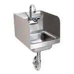 BK Resources BKHS-W-SS-SS-PT-G Space Saver Hand Sink