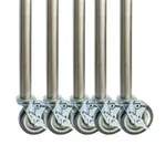 BK Resources BKLC-S-34-PS6 Legs with Caster