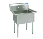 BK Resources BKS-1-1824-14 Commercial Sink, (1) One Compartment, Construction with and - 230" W