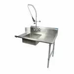 BK Resources BKSDT-26-R-P-G Soiled Dishtable