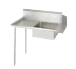 BK Resources BKSDT-48-L Soiled Dishtable