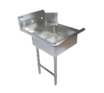 BK Resources BKSDT-72-L-SS Soiled Dishtable