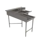 BK Resources BKSDT6-C6096L Soiled Dishtable