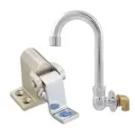 BK Resources BKSMFV-SGS-G Single Pedal Metering Foot Valve with Splash