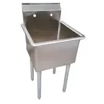 BK Resources BKUS-1-18-14 Commercial Sink, (1) One Compartment, Construction with and - 210" W
