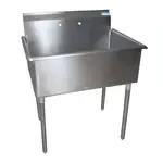 BK Resources BKUS6-1-3624-14 Commercial Sink, (1) One Compartment, Construction with and - 390" W