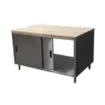 BK Resources CMT-3060S2 Dual Access Chef Table