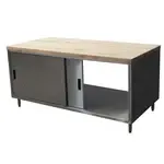 BK Resources CMT-3072S2 Dual Access Chef Table