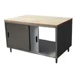 BK Resources CMT-3660S2 Dual Access Chef Table