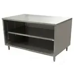 BK Resources CST-2424 Open Front Cabinet Base Work Table, with Top, and - 240"W x 240"D x 34.75"H