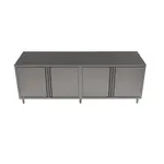 BK Resources CST-3084H Work Table, with Top, Doors and - 840"W x 300"D x 34.75"H