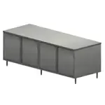 BK Resources CST-3096H2 Work Table, with Top, Doors and - 960"W x 600"D x 34.75"H