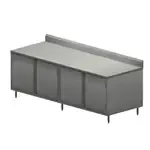 BK Resources CSTR5-3096H Work Table, with Top, Doors and - 960"W x 300"D x 39.75"H