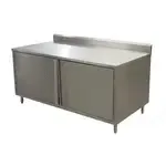 BK Resources CSTR5-3672HL Work Table, with Top, Doors and - 720"W x 360"D x 39.75"H