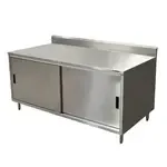 BK Resources CSTR5-3672S Work Table, with Top, Doors and - 720"W x 360"D x 39.75"H