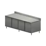 BK Resources CSTR5-3696HL Work Table, with Top, Doors and - 960"W x 360"D x 39.75"H