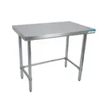 BK Resources CVTOB-6036 Work Table, Stainless Steel Top with and - 600"W x 360"D