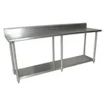 BK Resources CVTR5-9630 Work Table, Stainless Steel Top with and - 960"W x 300"D