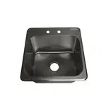 BK Resources DDI-18151024 Compartment Drop-In Sink /