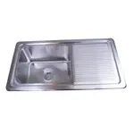 BK Resources DDI-20161224-1D Compartment Drop-In Sink /