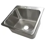 BK Resources DDI-20161224 Compartment Drop-In Sink /