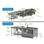 BK Resources EM-7-1 Lever Drain Brackets