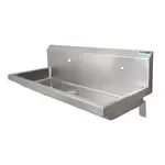 BK Resources MSHSA-96W1 ADA Four Station Handwash Sink