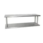 BK Resources PTS-1896-2 Double Tier Pass Through Shelf