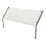 BK Resources SG-45SS-84 45° Angled Sneeze Guard