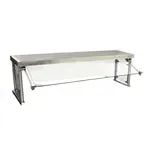 BK Resources SG-MUS-60 Multi-Use Adjustable Sneeze Guard with Shelf