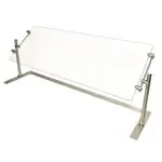 BK Resources SG-P-24 Portable Adjustable Sneeze Guard