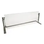 BK Resources SG-P-48 Portable Adjustable Sneeze Guard