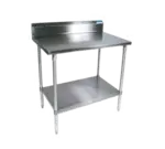 BK Resources SVTR5-3630 Work Table, Stainless Steel Top with and - 360"W x 300"D