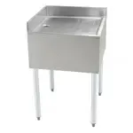 BK Resources UB4-21-CDB Underbar Drainboard, with - 21.25"W x 21.25"D
