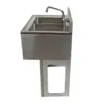 BK Resources UBB-18-348LS Underbar Sink Unit, Compartment, , with and / - 00"W x 00"D