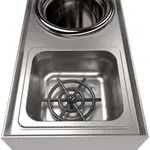 BK Resources UBB-18-SS8 Underbar Sink Unit, Compartment, , with and / - 80"W x 18.25"D